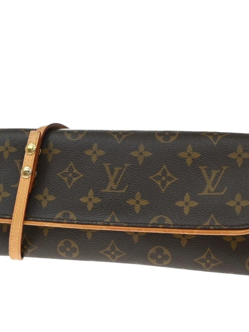 LOUIS VUITTON Pochette Twin GM 2Way Shoulder Bag Monogram Brown M51852 70KD478